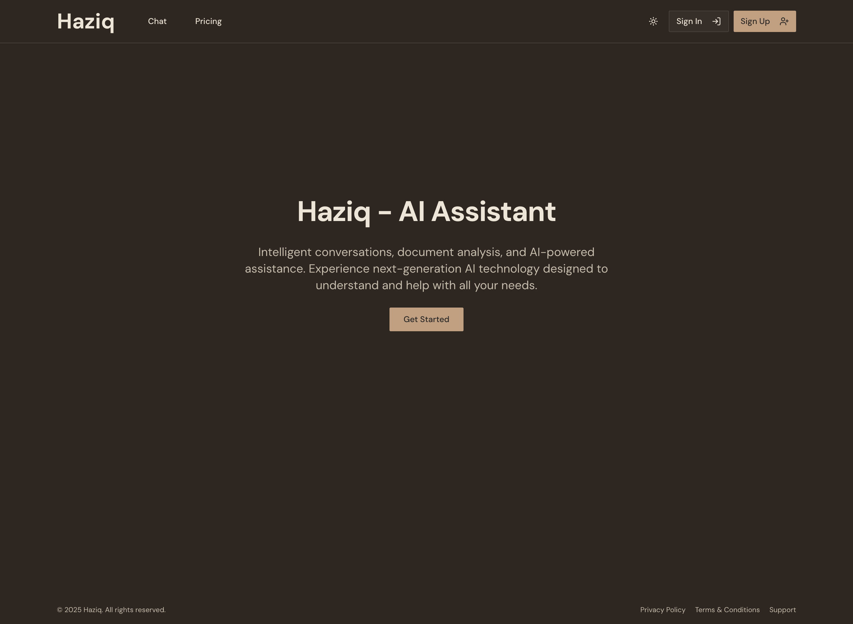 Haziq Banner